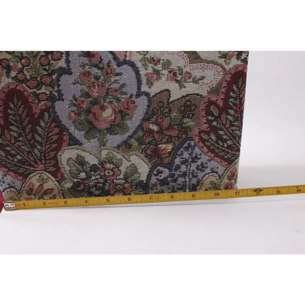 Floral Tapestry Cover 3-hole Binder Papers Documents Scrapbooking ~260423-WH 822